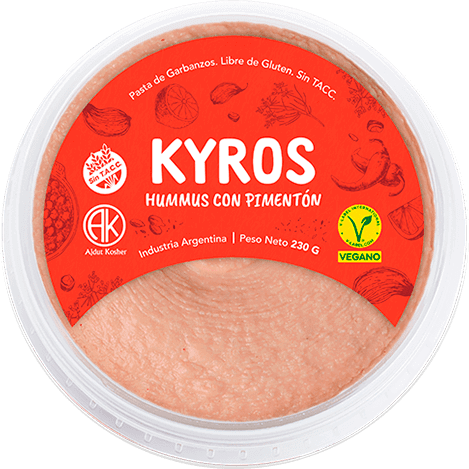 Kyros Hummus con Pimentón